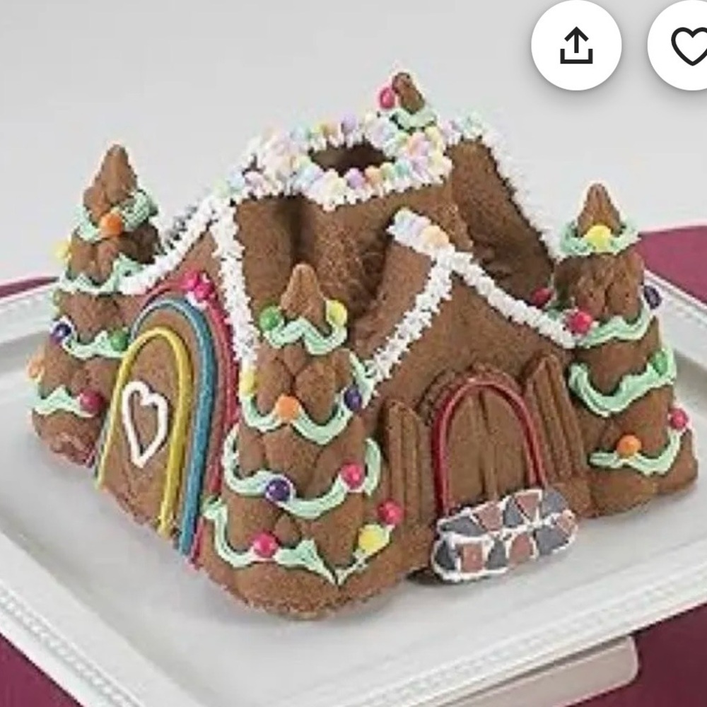 Nordic Ware FairyTale Cottage, Hansel & Gretel Bundt Pan. (Pictures for Ideas)